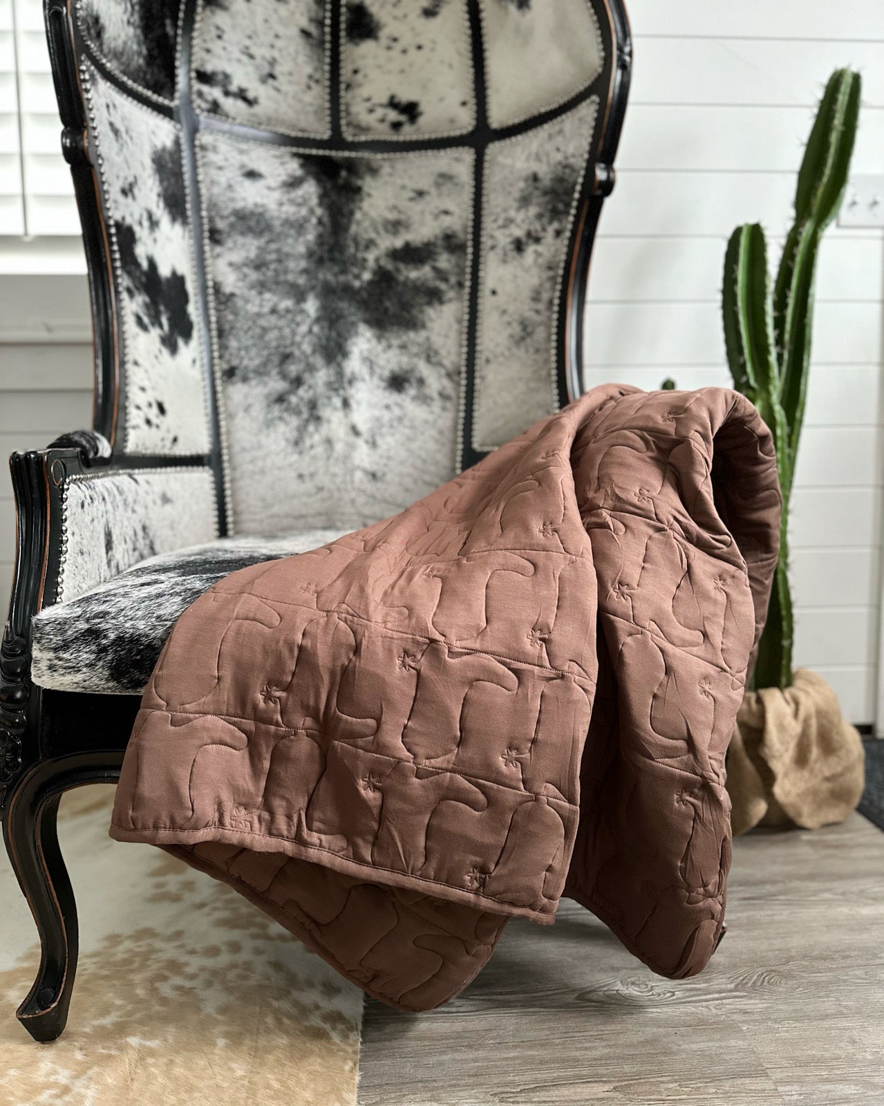 Boots Bamboo Quilted Blanket