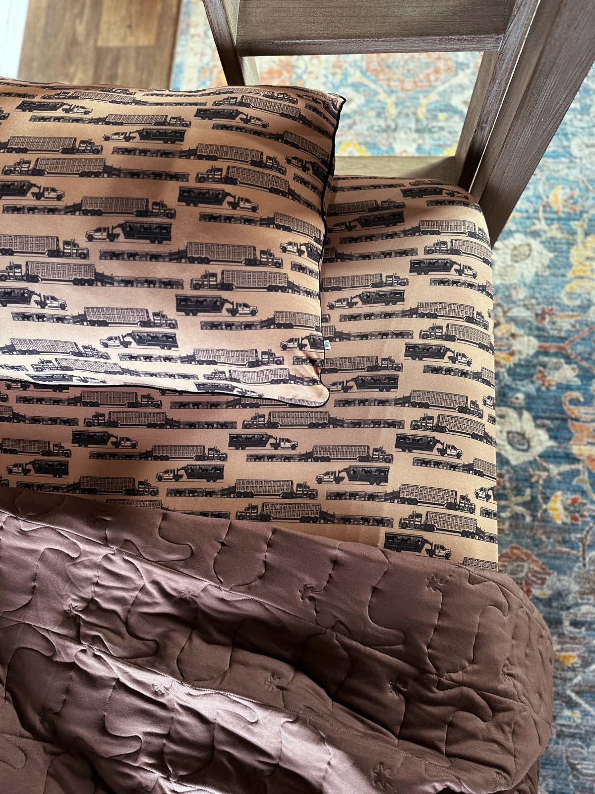Bullhauler 2.0 Semi Truck Twin Fitted Sheet