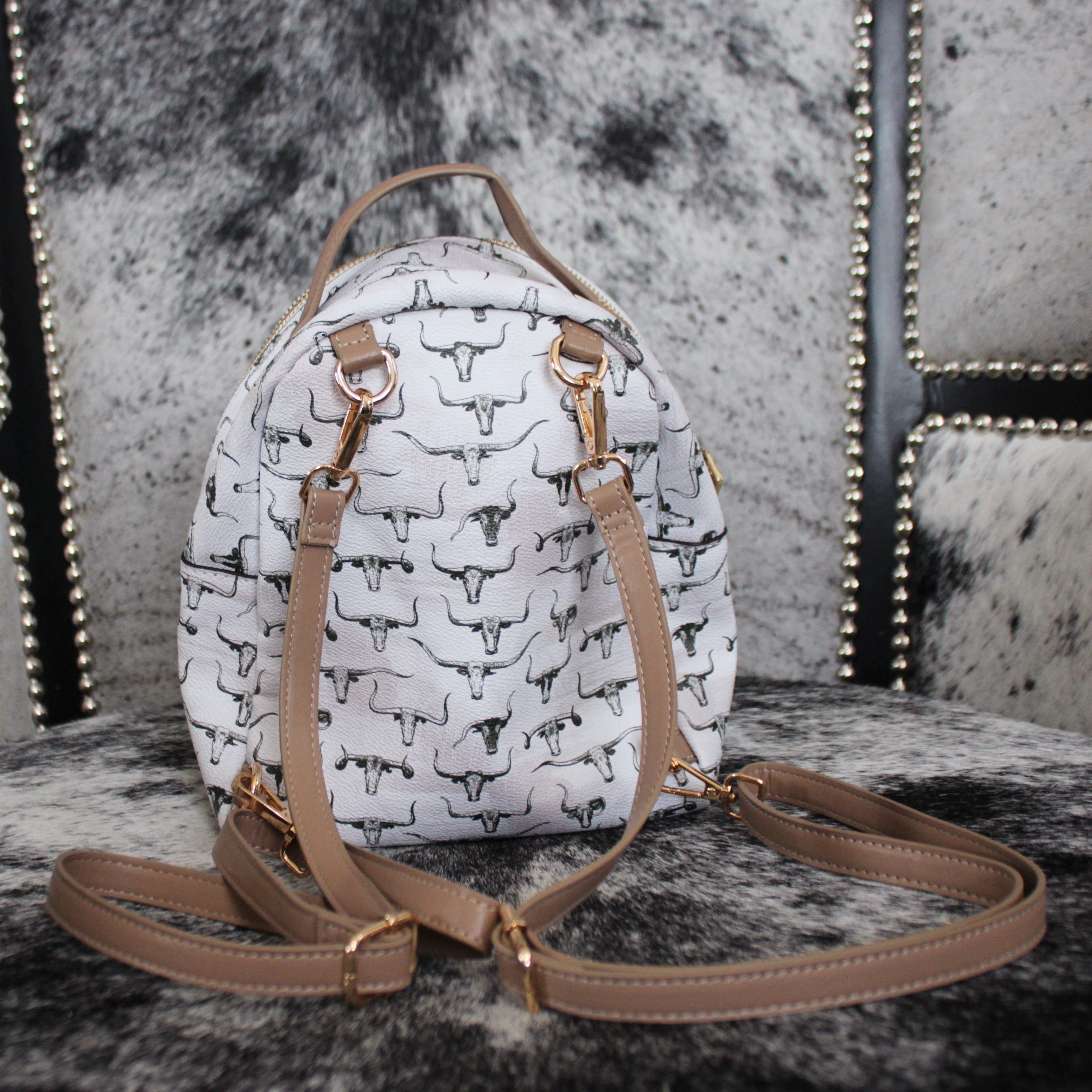 Longhorn Family Album Mini Backpack