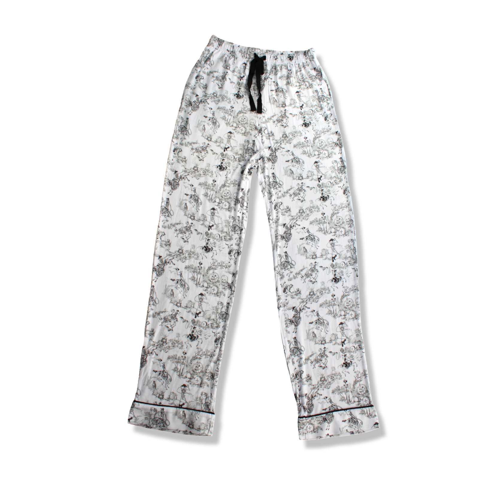 Halloween Toile Women's Short Sleeve Loungewear