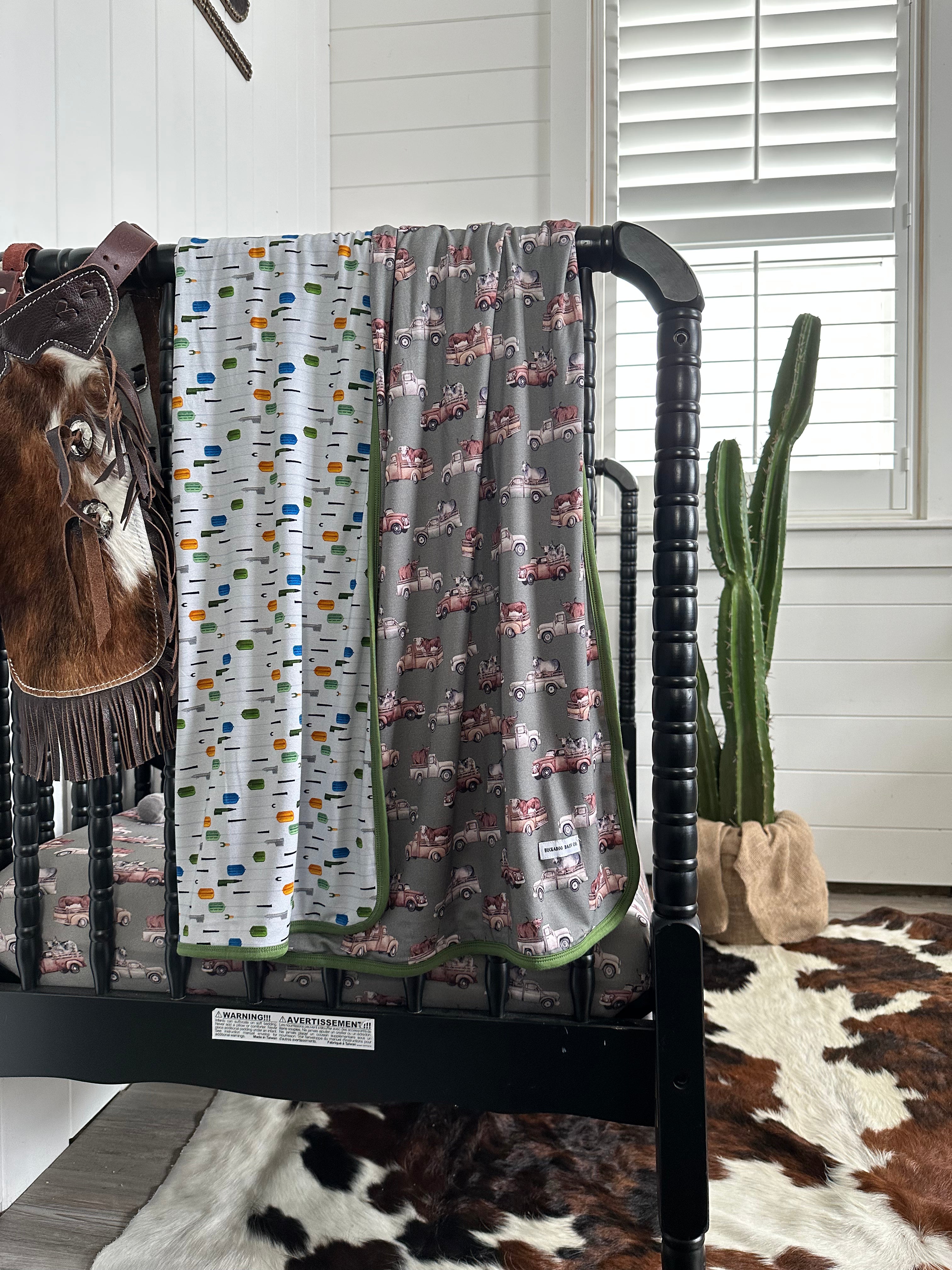 El Paso + Hot Shots & Paddles Calf Blanket
