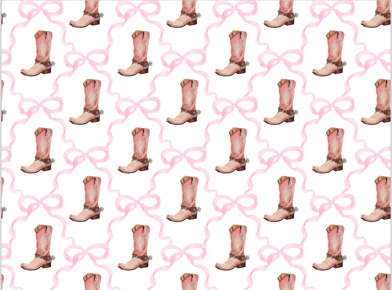 Victoria Cowgirl Boots Twin Fitted Sheet