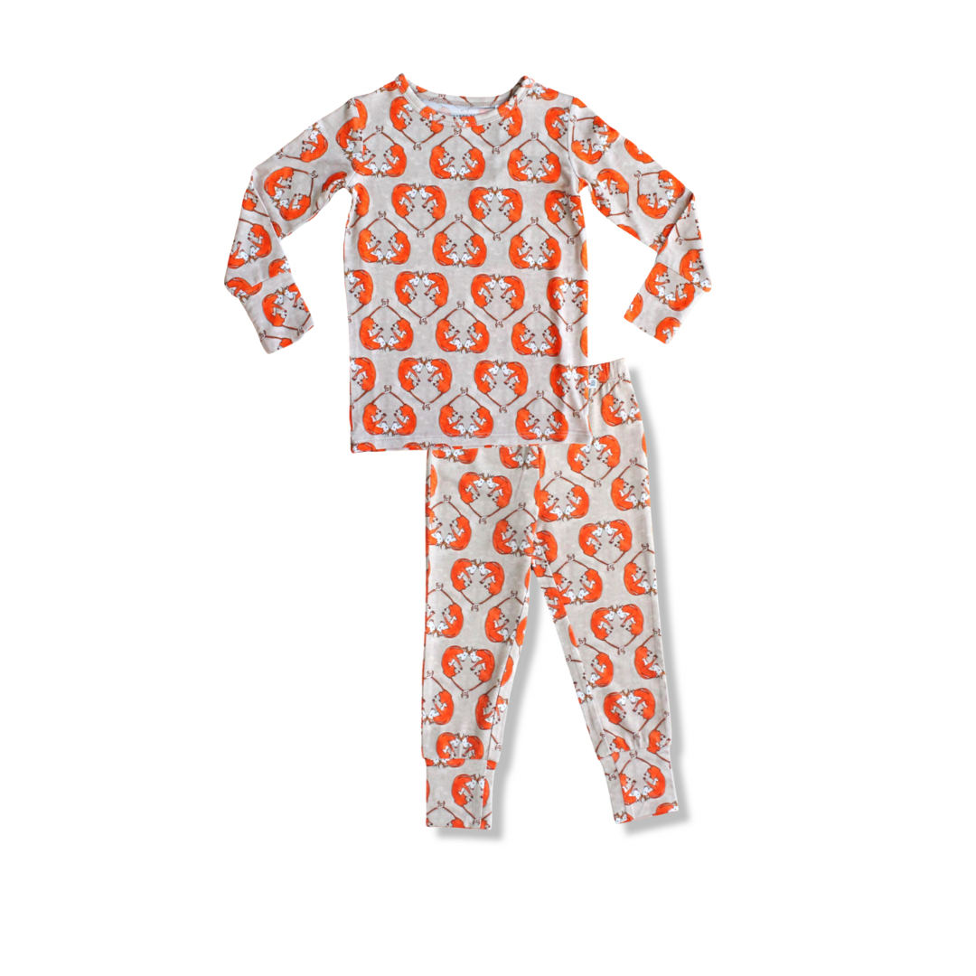Huxford Hereford Long Sleeve Pajamas