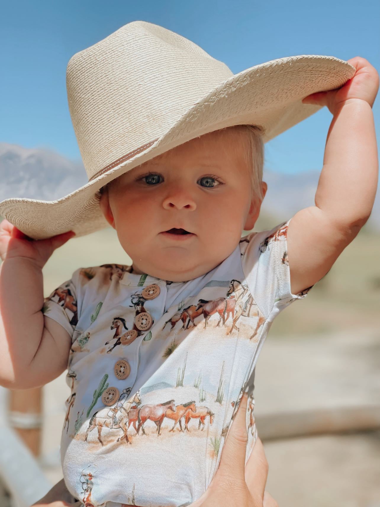 Amarillo Short Sleeve Henley Romper