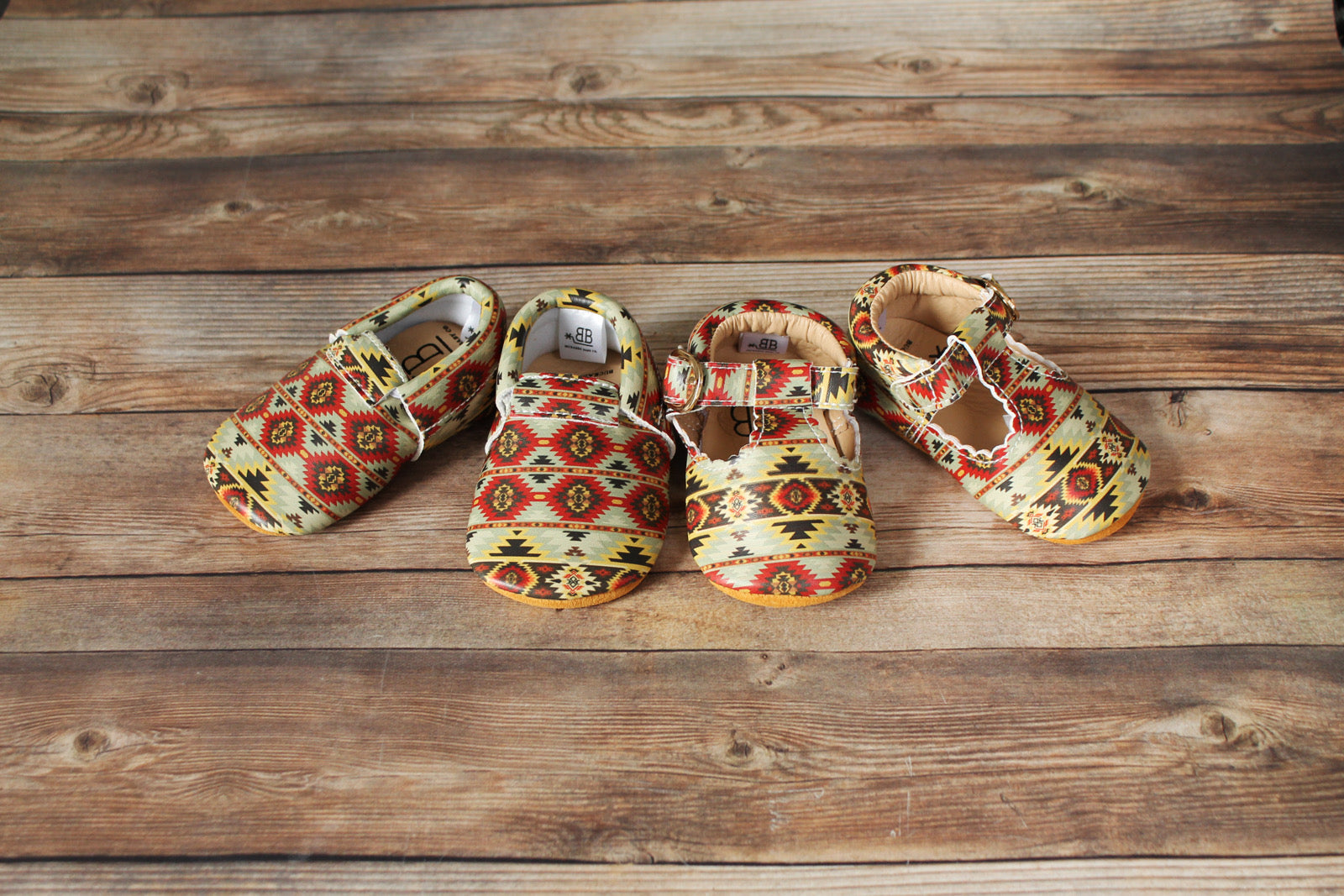 Wyatt Southwest T-Bar Moccasins