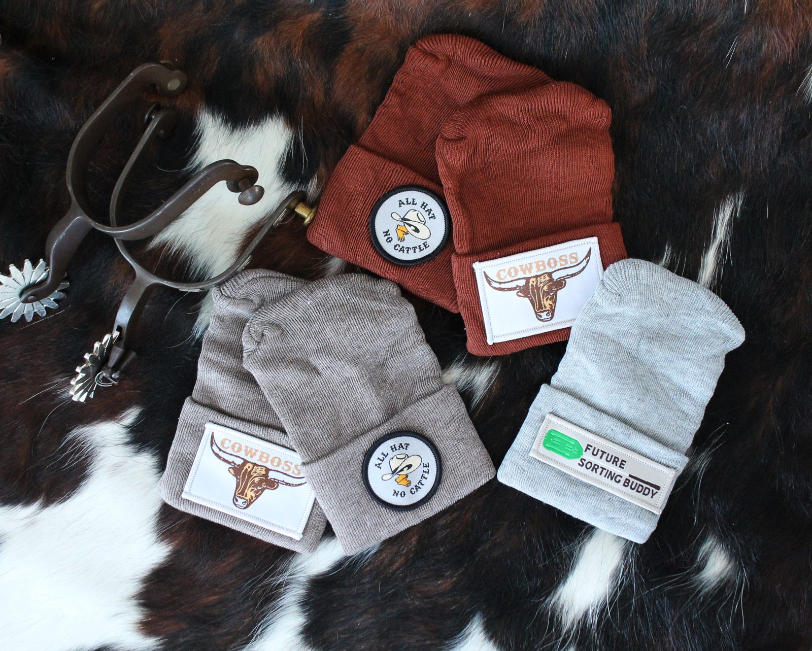 Cowboss Newborn Hospital Hat