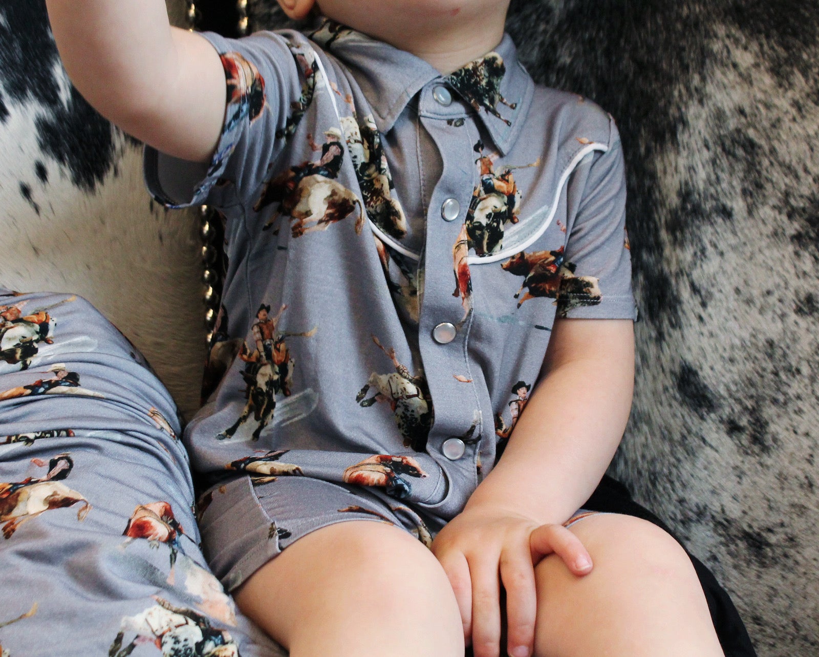 Laredo Short Sleeve Collared Shortalls