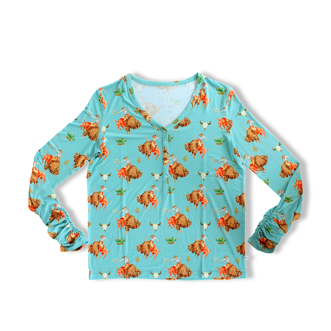 Rusk Women's Long Sleeve Loungewear