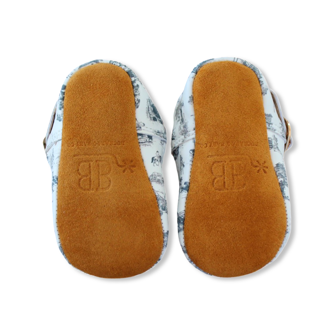 Mineola T-Bar Moccasins