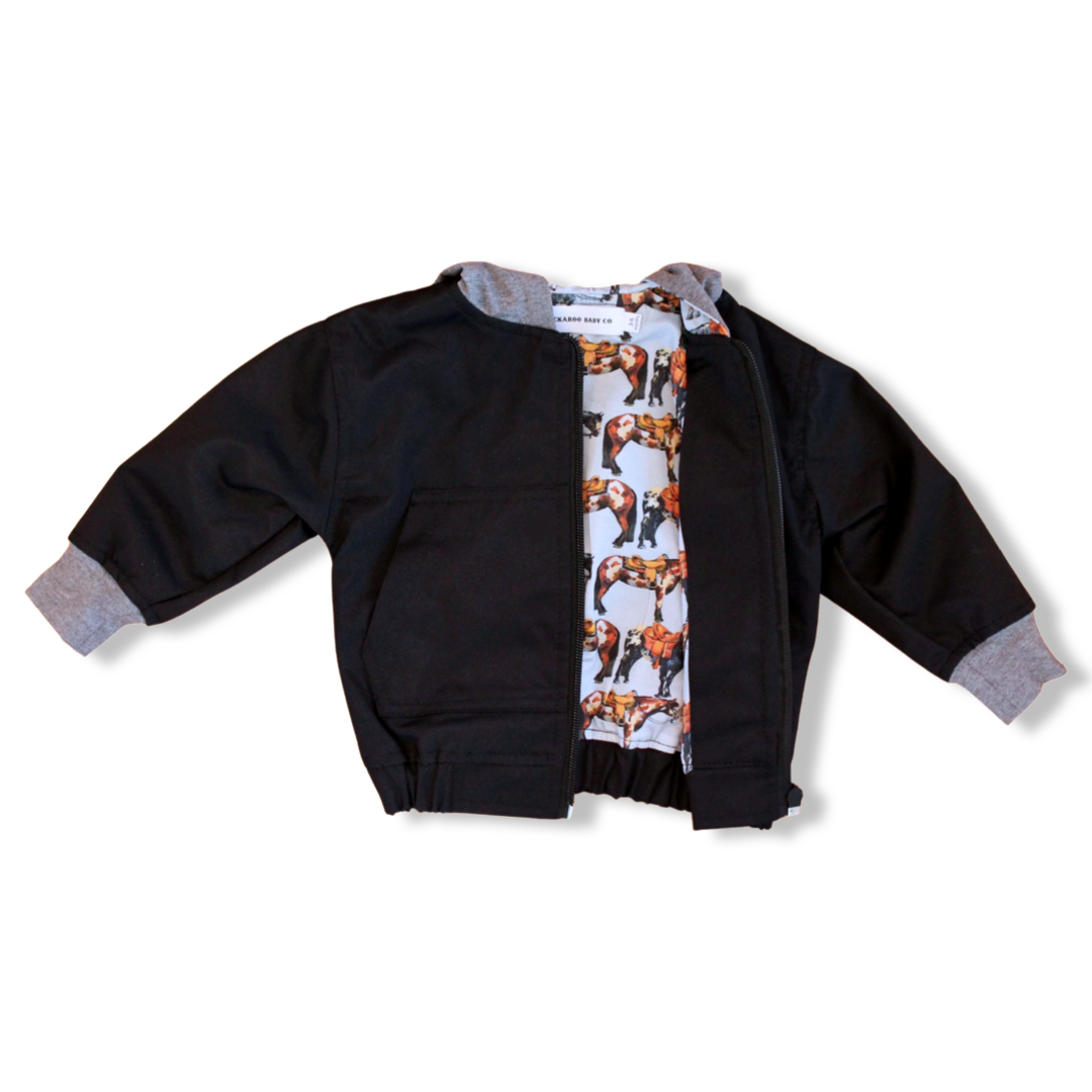 Huxley Windbreaker Hooded Zipper Jacket