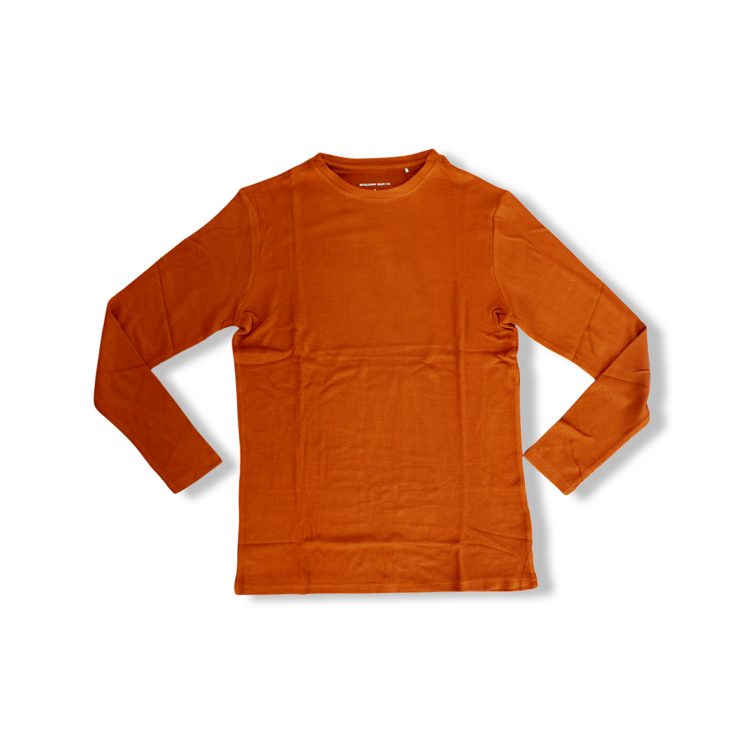 Western Ornaments Men's Waffle Long Sleeve Loungewear
