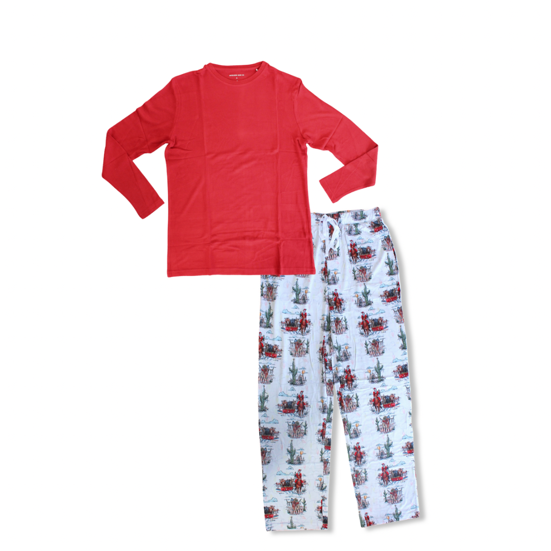 Fredericksburg Men's Waffle Long Sleeve Loungewear