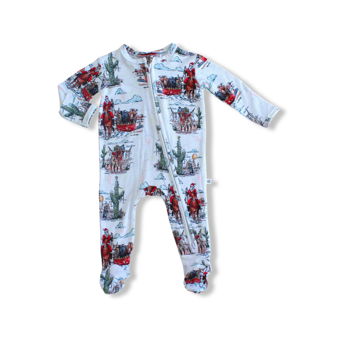 Fredericksburg Zipper Footie One Piece