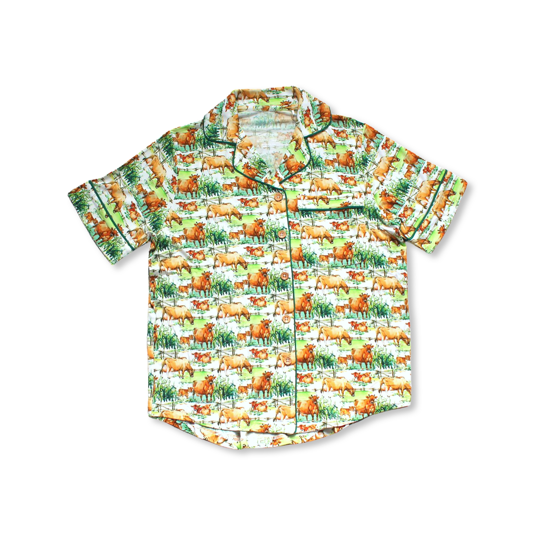 Ferndale Women's Short Sleeve + Long Pant Lounge