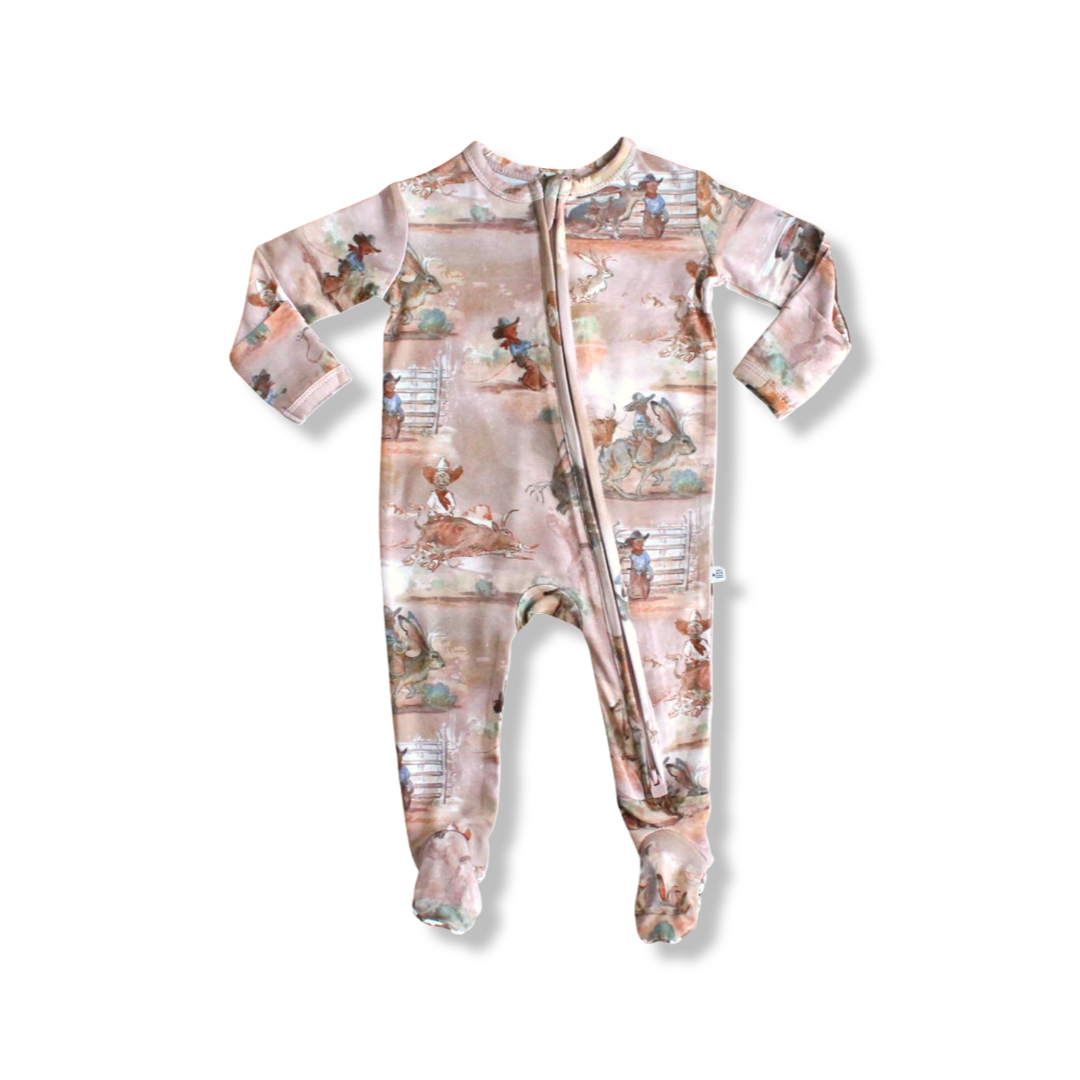 Samuel CB Footie Pajamas