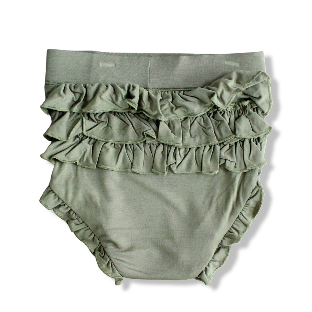Samuel CB Henley Ruffled Bummie Set