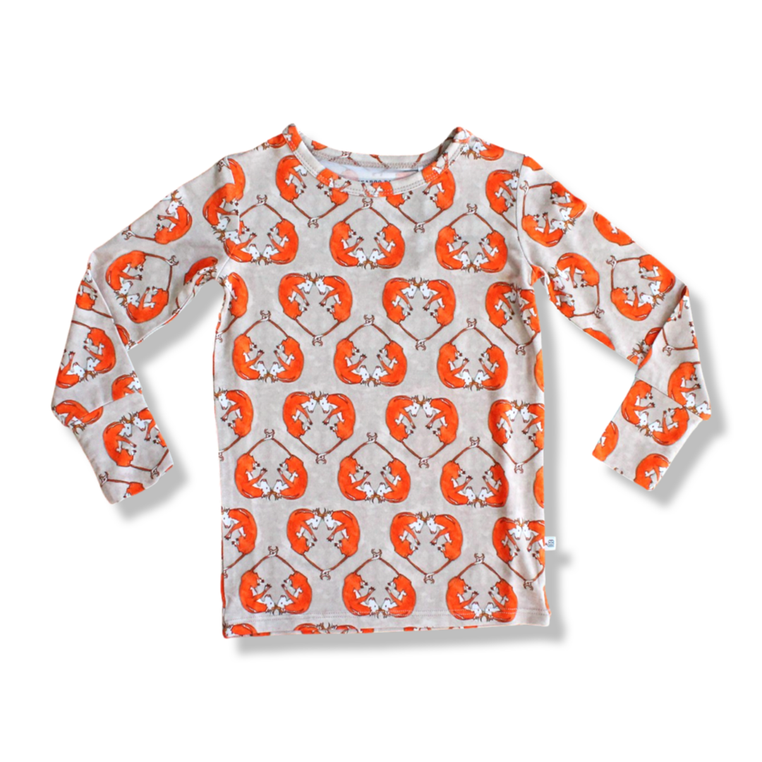 Huxford Hereford Long Sleeve Pajamas