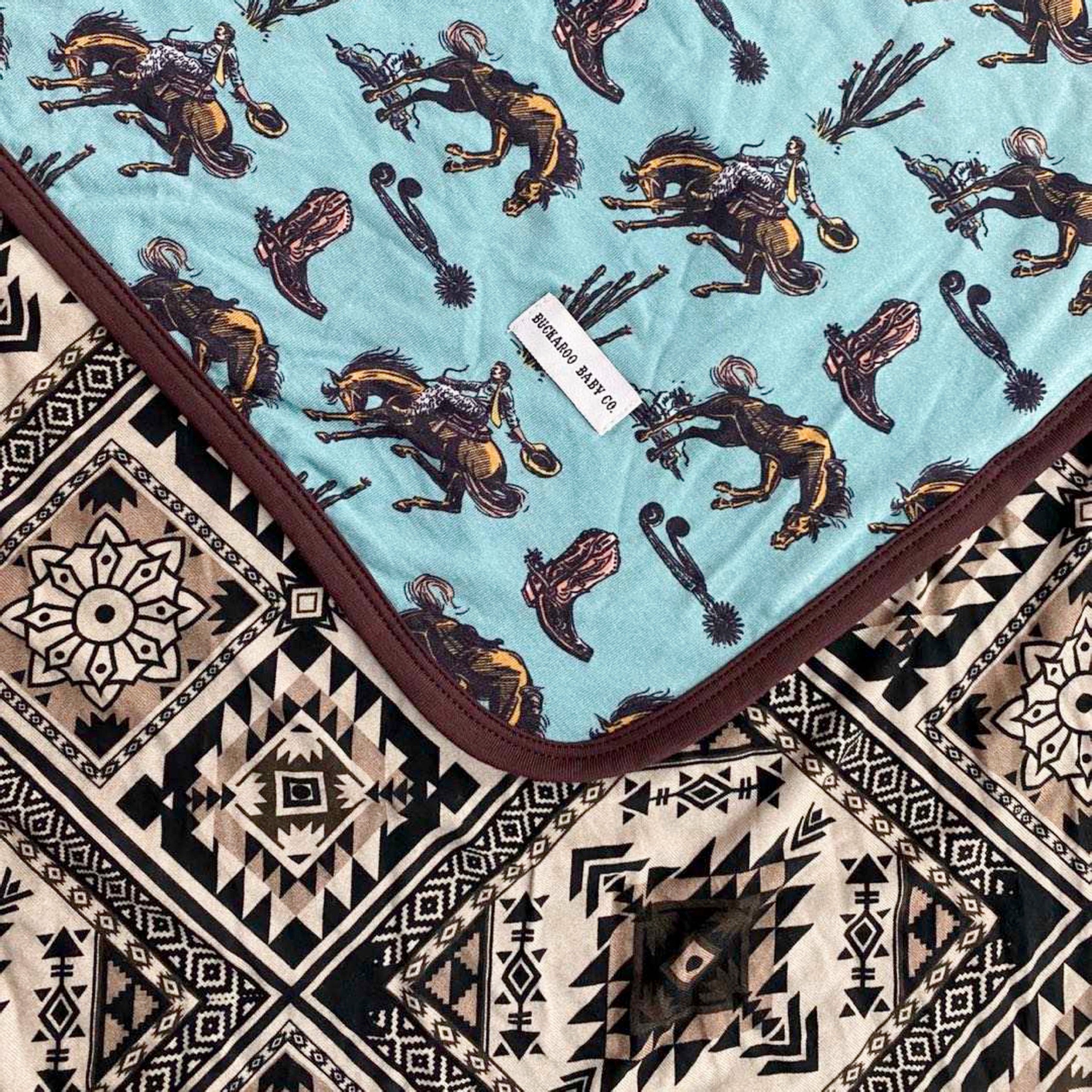 Bronc & Colton Calf Blanket