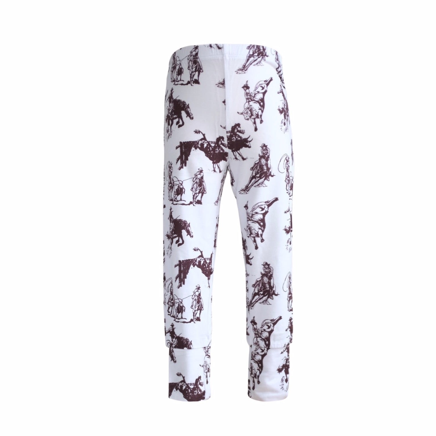 Rodeo Toile Long Sleeve Pajamas