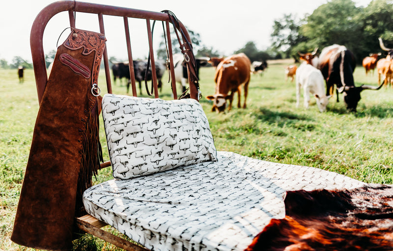 Longhorn Family Album Fitted Sheet (Crib / Twin)