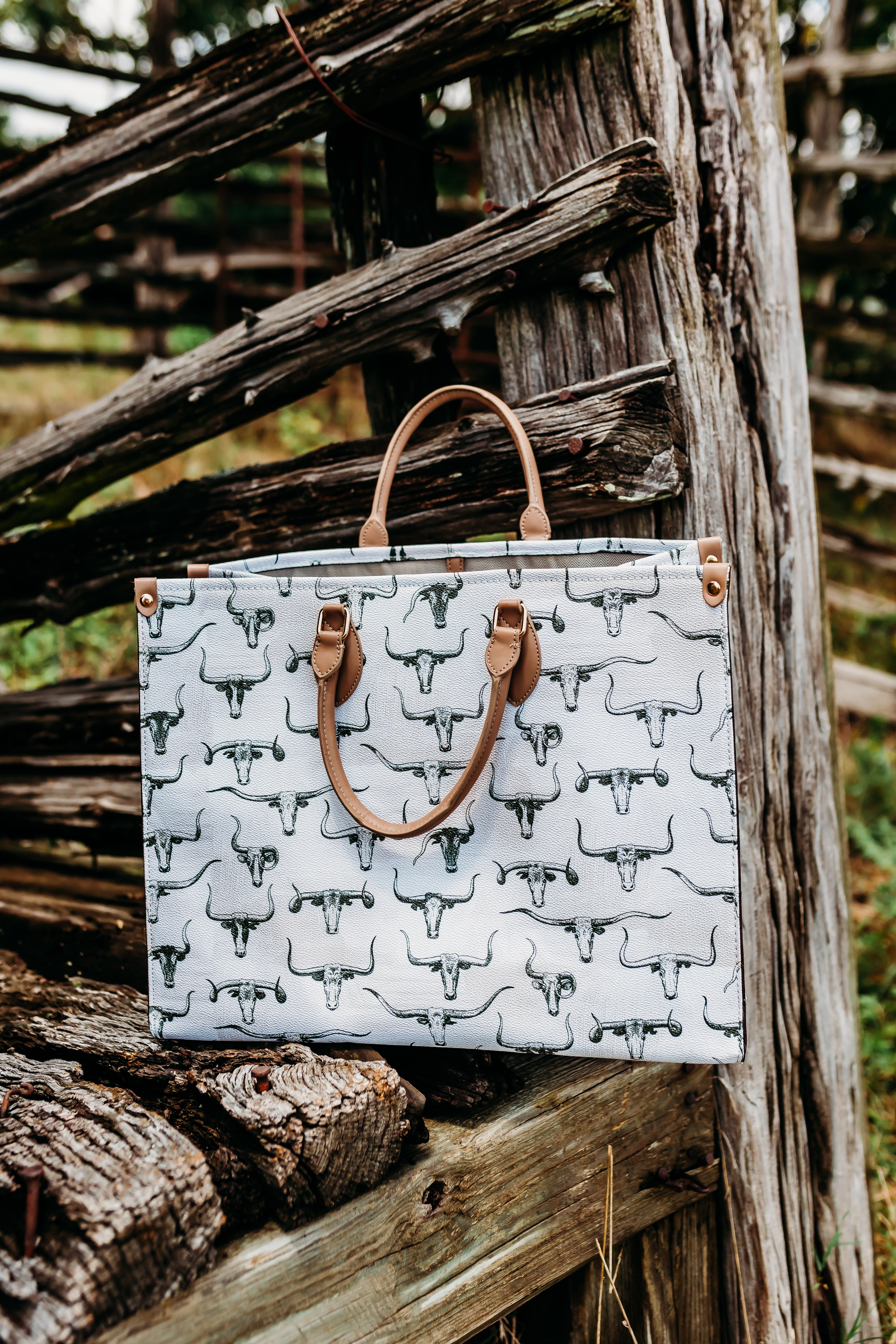 Longhorn Family Album Tote GM