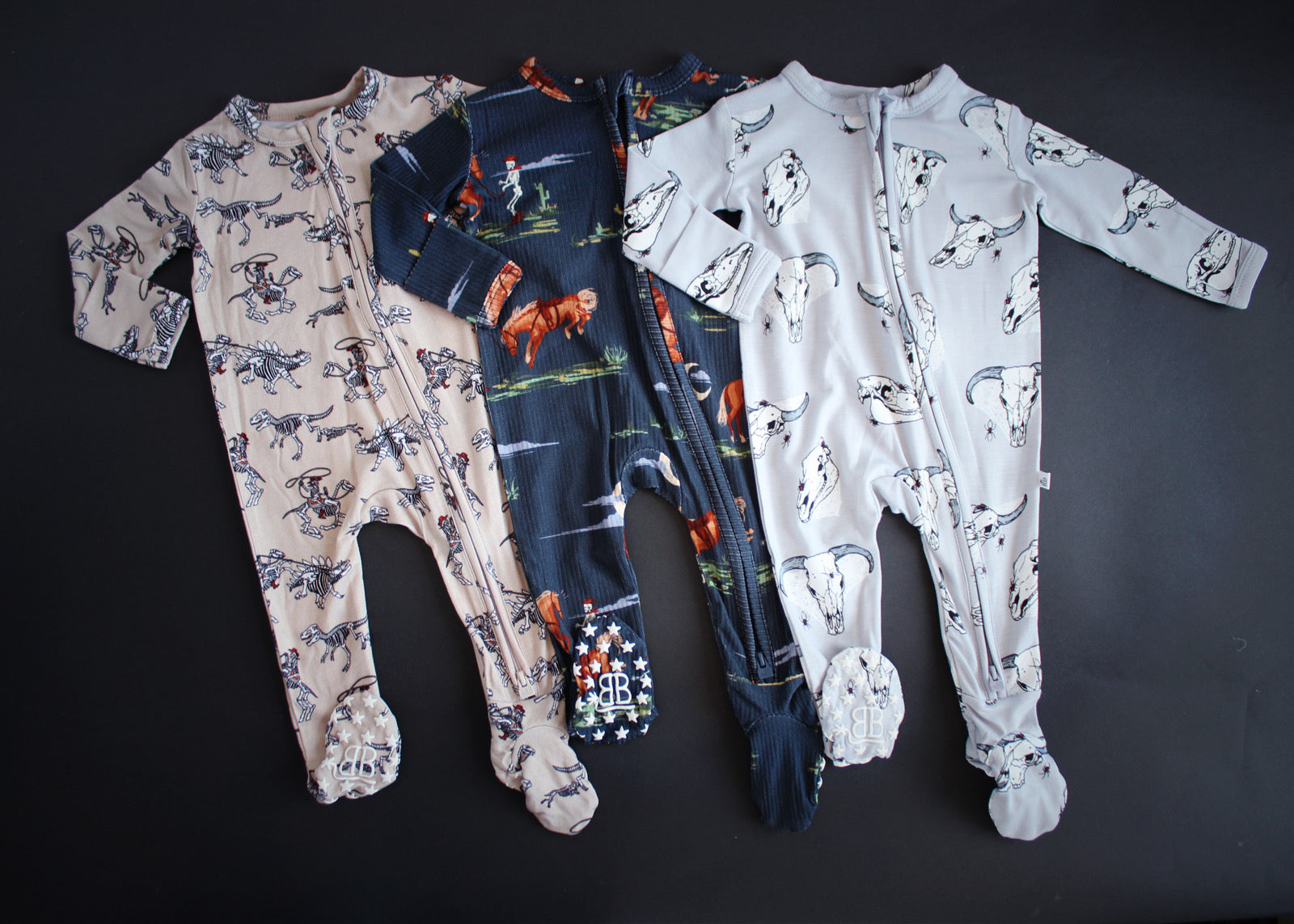 Goliad Zipper Footie One Piece