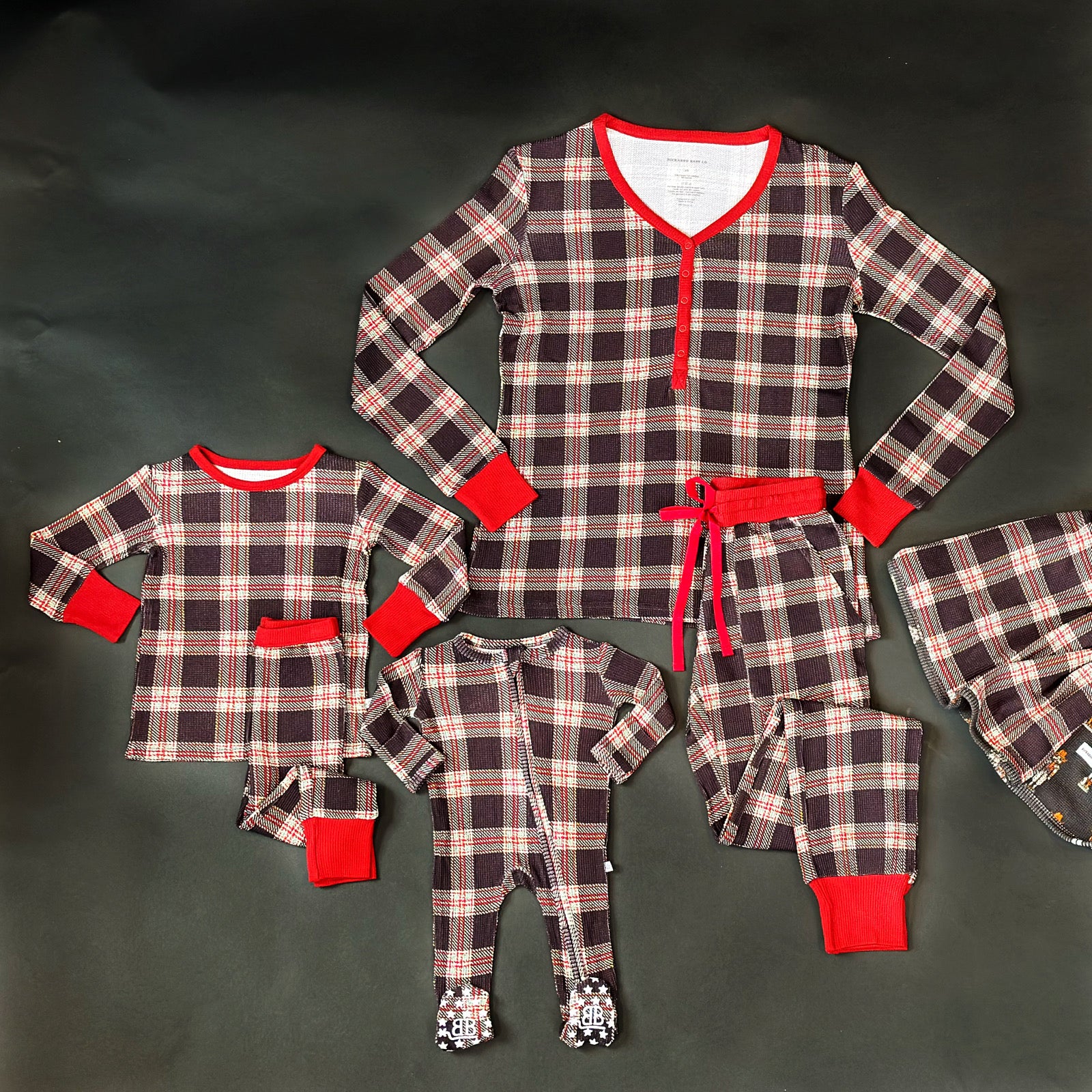 Taos Men's Waffle Long Sleeve Jogger Loungewear