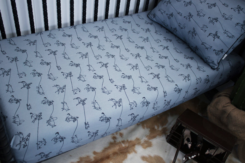 Tricky Throw Fitted Crib Sheet