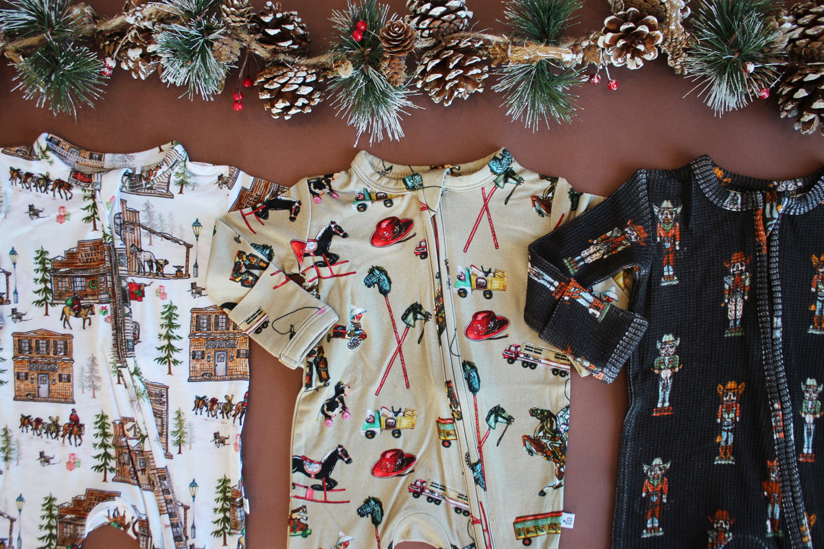 Western baby bamboo pajamas and accessories – BuckarooBabyco