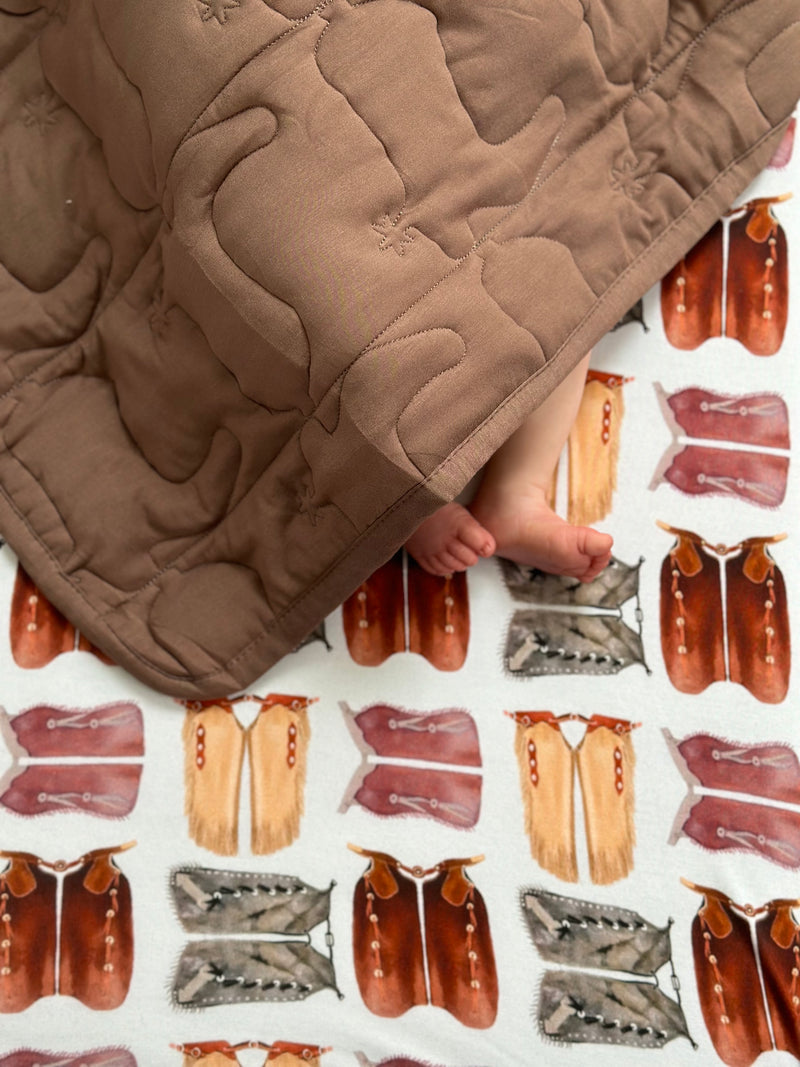 Boots Bamboo Quilted Blanket