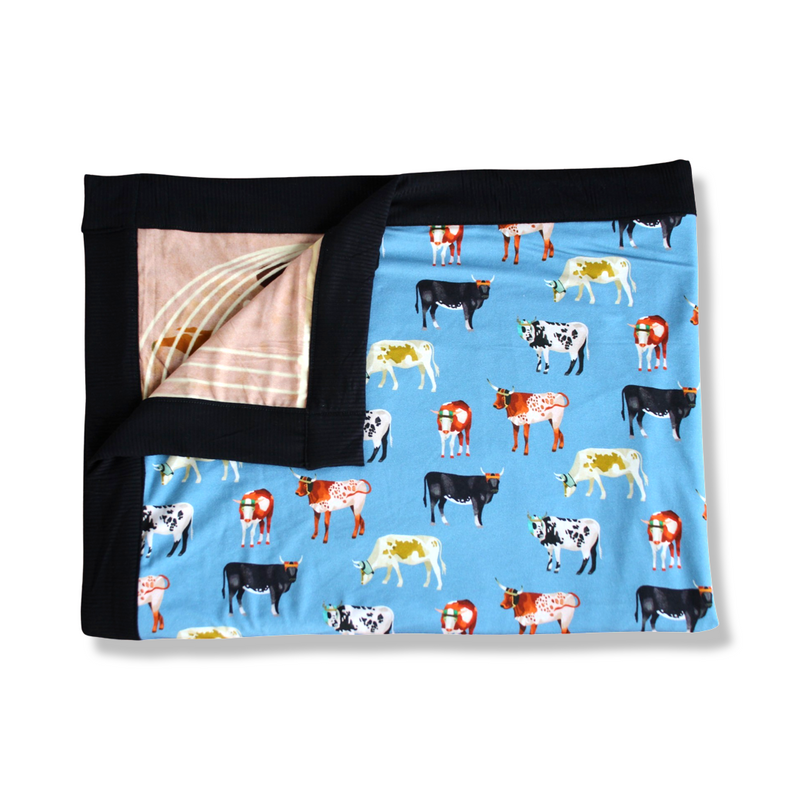 Kemp + Team Roping Mural Yearling Blanket – BuckarooBabyco