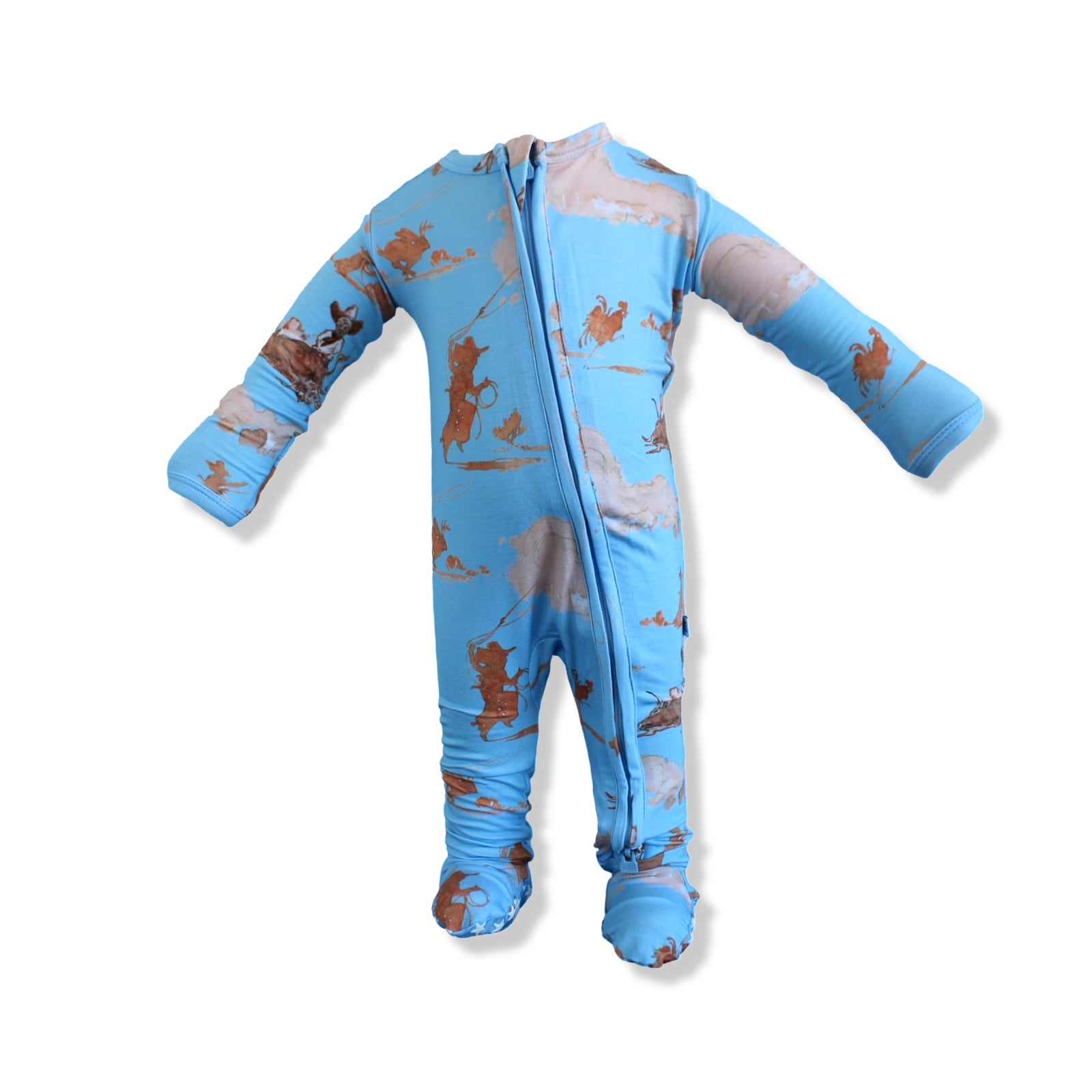 Rabbit Roper Footie Pajamas