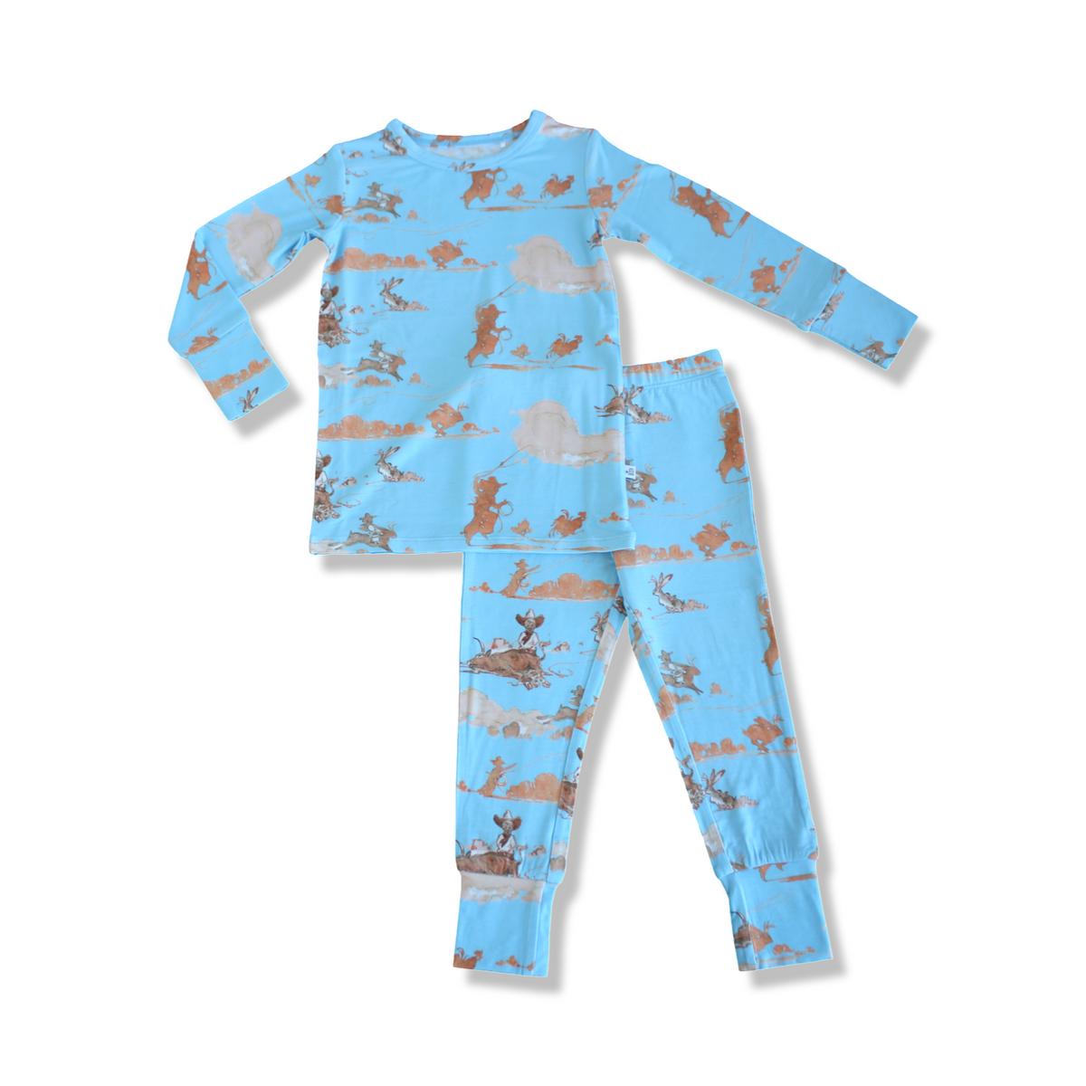 Rabbit Roper Long Sleeve Pajamas