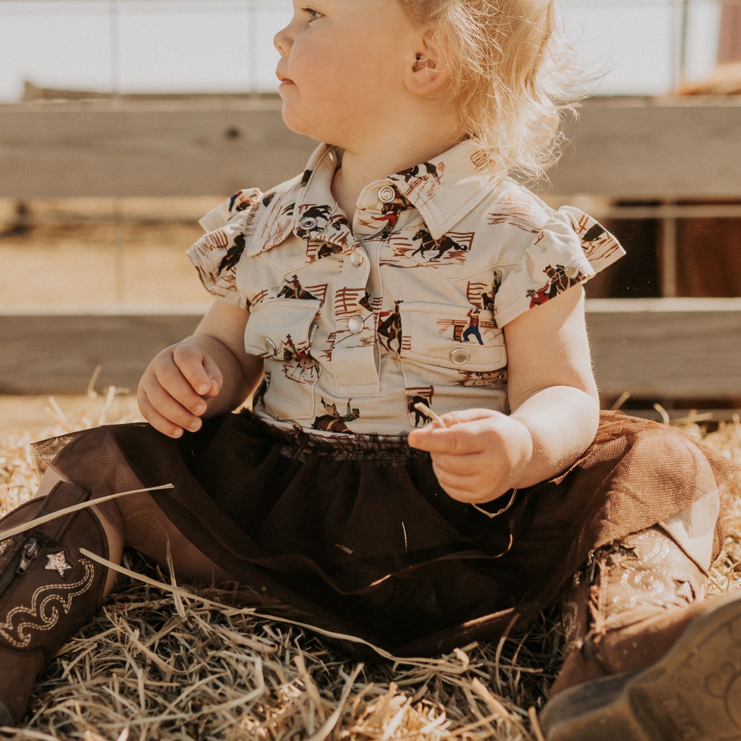 Prescott Bodysuit Tulle Twirl Dress