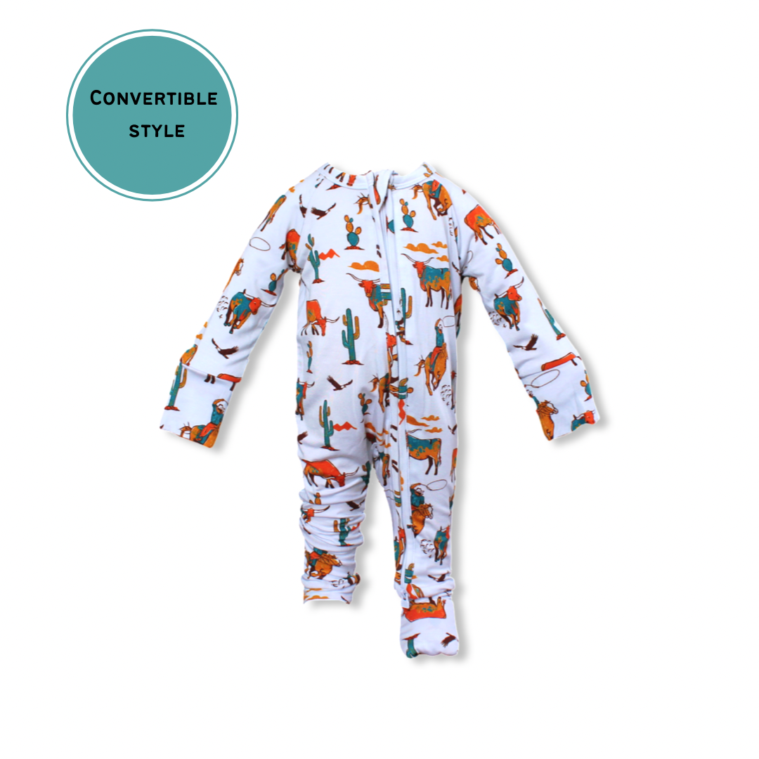 Ranchy Convertible Romper One Piece
