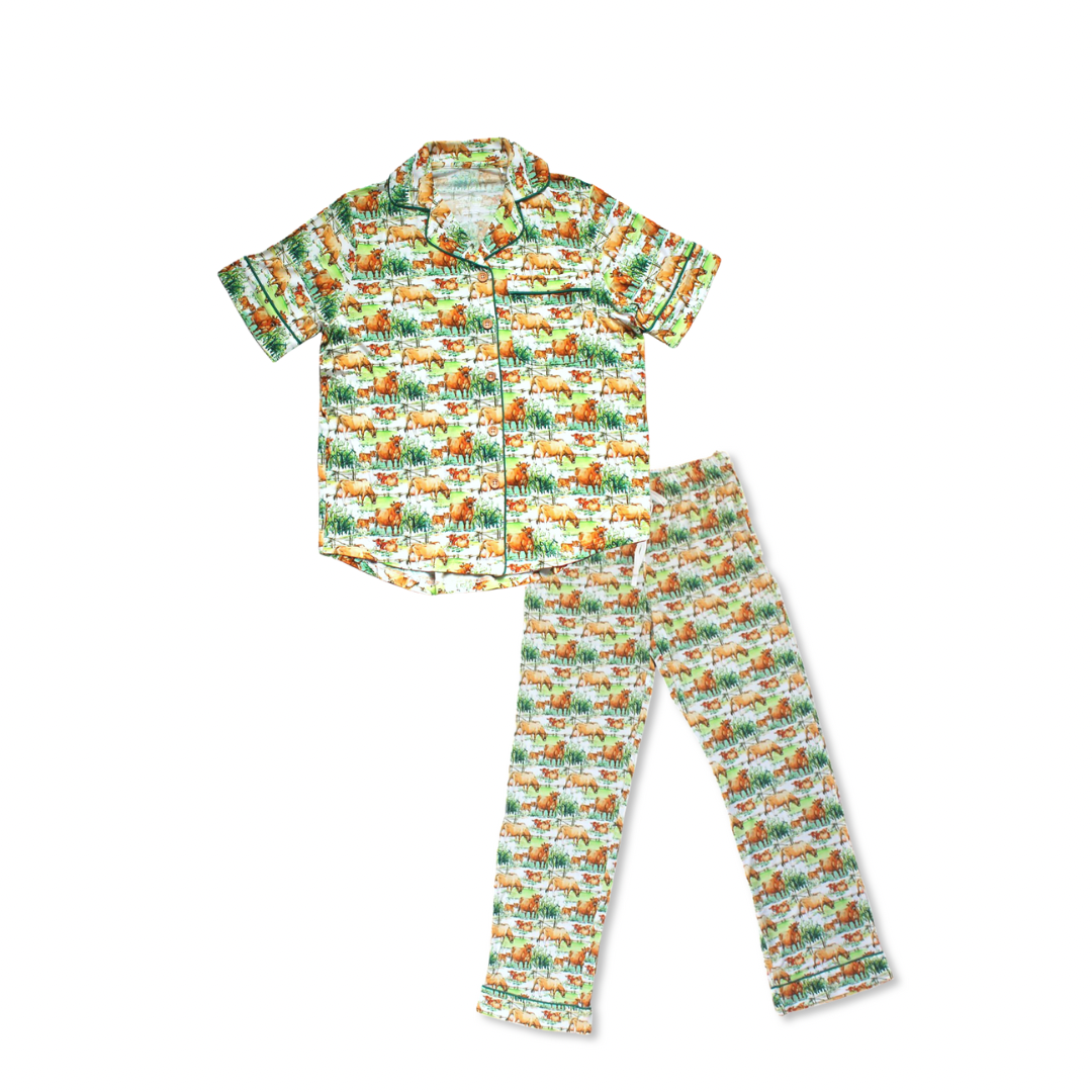 Ferndale Women's Short Sleeve + Long Pant Lounge