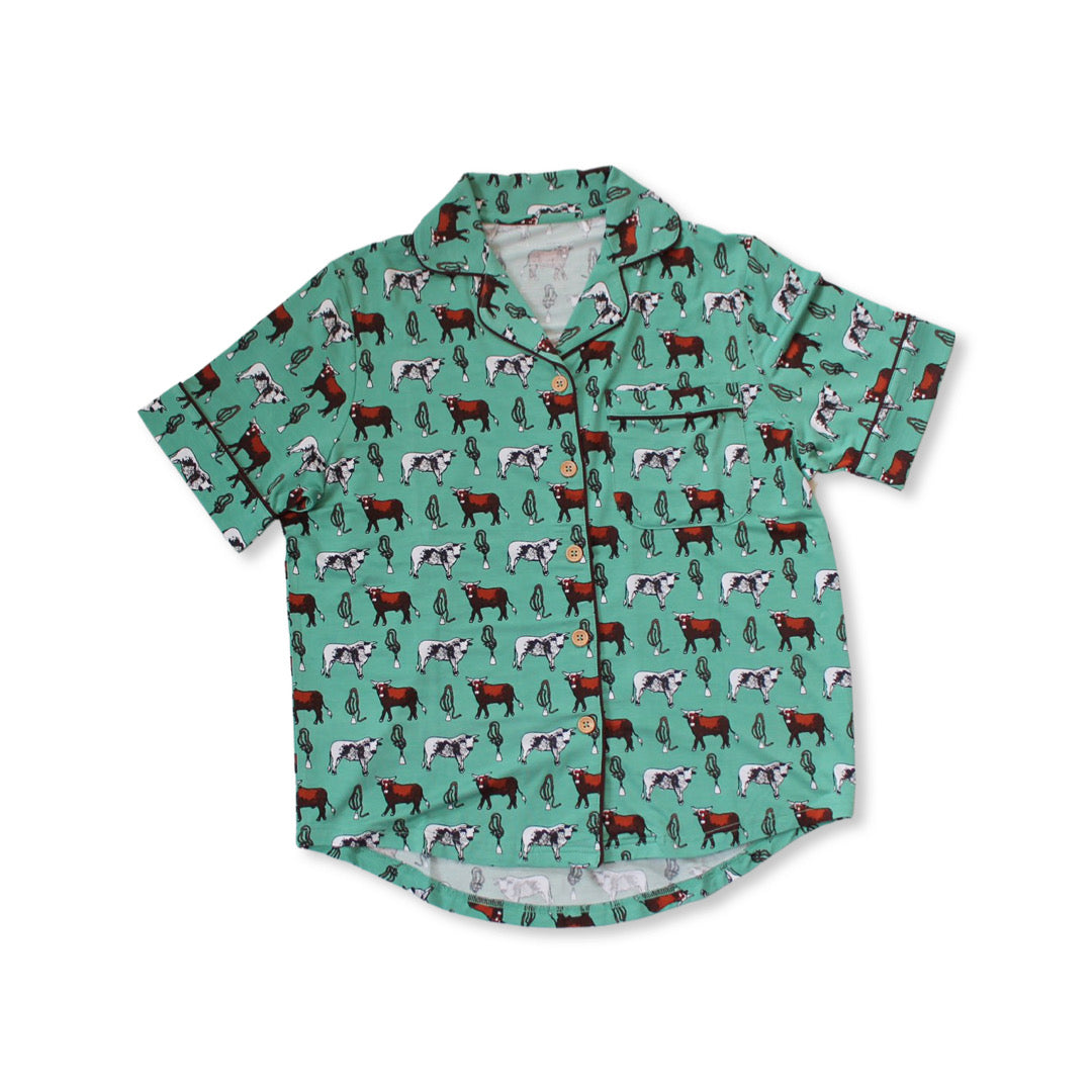 FINAL SALE - Stephenville Women's Short Sleeve Loungewear