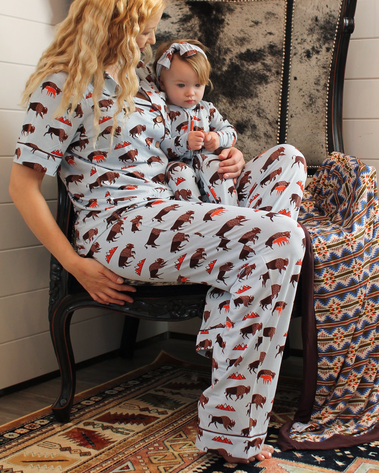 Gilmer Women's Short Sleeve + Long Pant Lounge