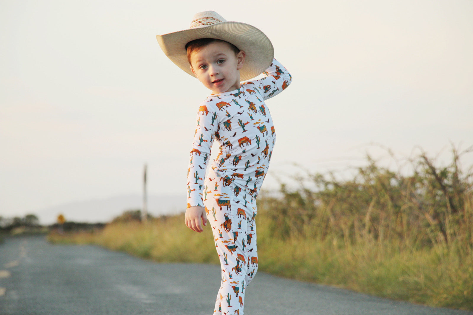Ranchy Long Sleeve Pajamas