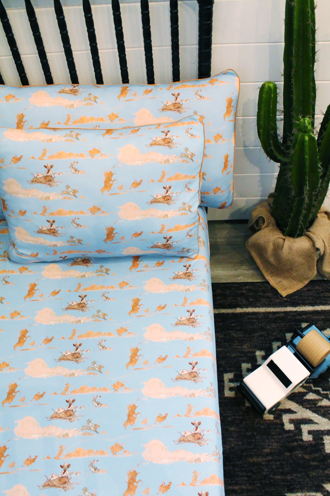 Rabbit Roper Pillow Covers