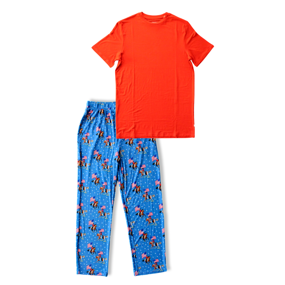 Gallup Men's Short Sleeve Loungewear