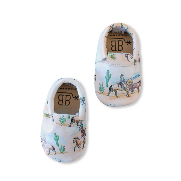 Fringeless Moccasins BuckarooBabyco
