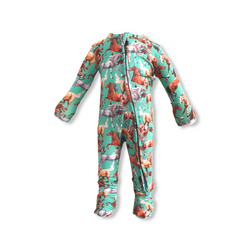 Landyn Footie Zipper One Piece