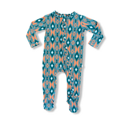Shiloh Zipper Footie One Piece