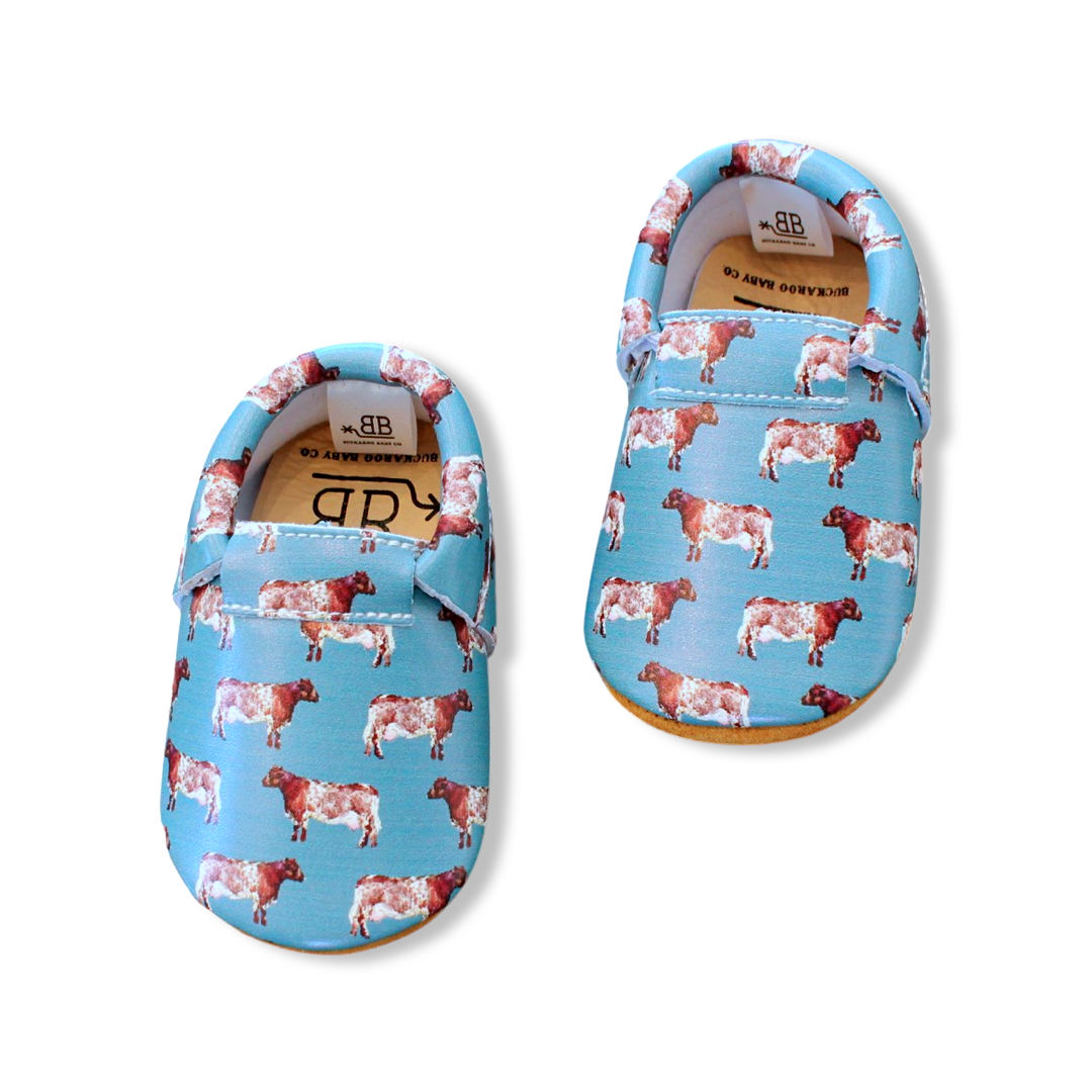 Jacksboro Fringeless Moccasins
