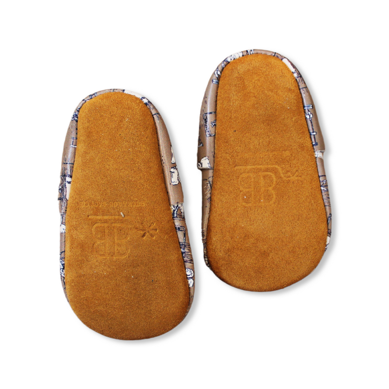 Fortuna T-Bar Moccasins