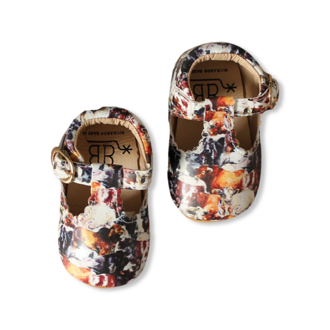 Clyde T-Bar Moccasins