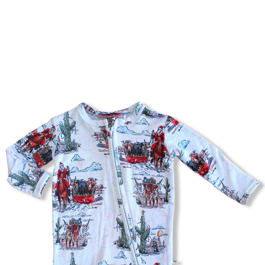 Fredericksburg Zipper Footie One Piece