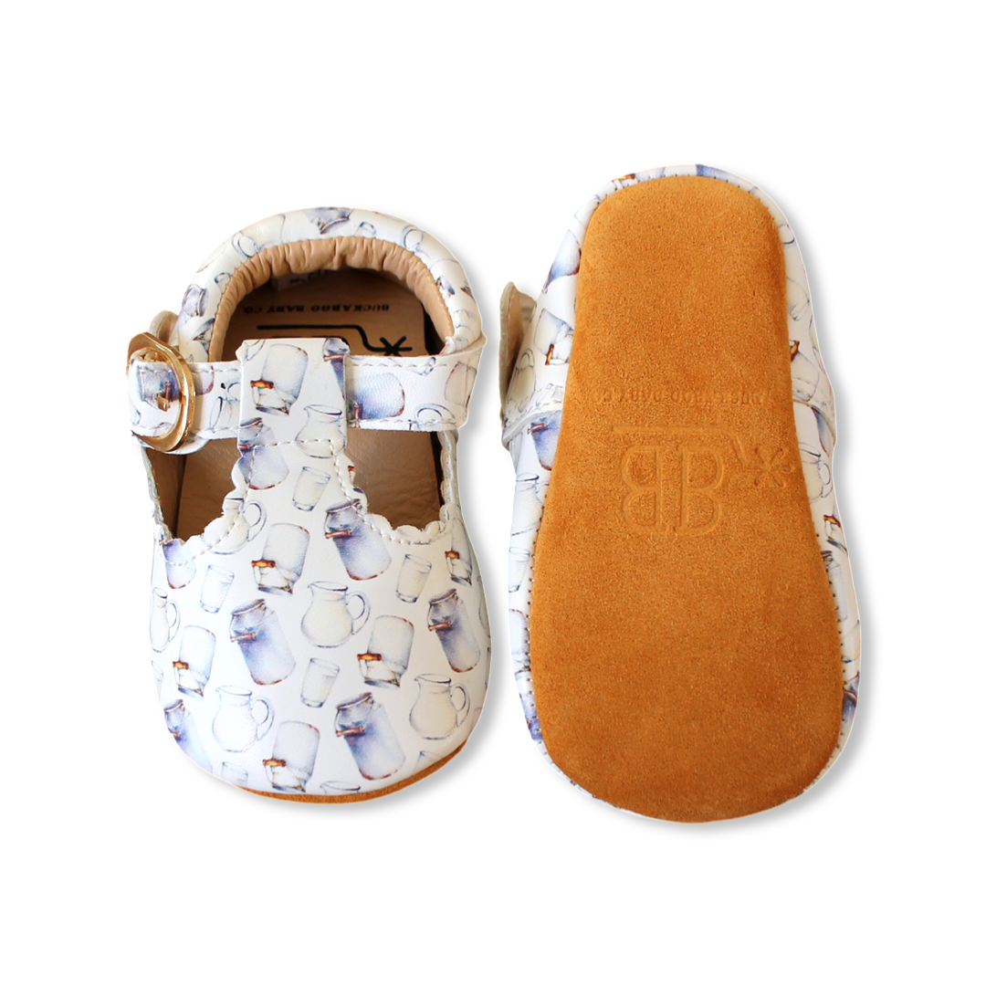 Lait T-Bar Moccasins