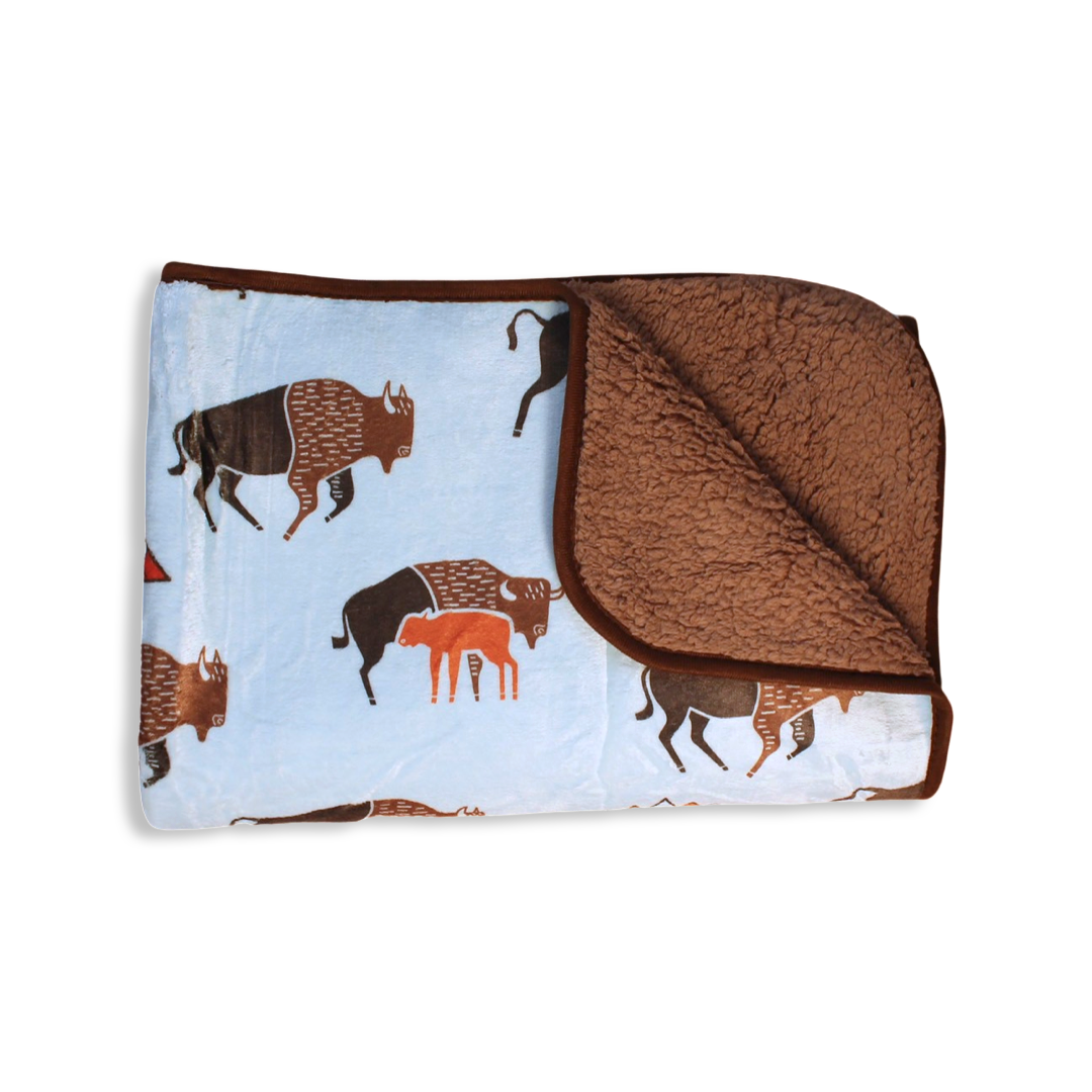 Gilmer Sherpa Fleece Blanket